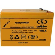 تصویر باتری یو پی اس 12 ولت 7.5 آمپر صبا باتری مدل SBمدل 1 