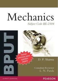 تصویر دانلود کتاب Mechanics For Bput (Subject Code Be-2104), 2011 - دانلود کتاب های دانشگاهی 