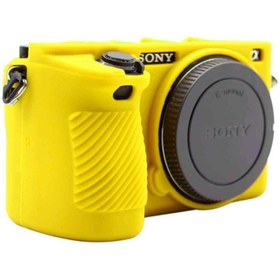 تصویر کاور دوربین زرد مشابه اصلی Cover SONY A9 II/A7R IV 