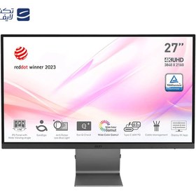 تصویر مانیتور ام اس آی سری Modern مدل MD271UL با پنل IPS و سایز 27 اینچ MSI Modern MD271UL 4K IPS LED 27 Inch Monitor