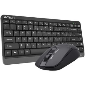 تصویر کیبورد و ماوس بی سیم ای فورتک مدل FSTYLER FG1112 A4TECH FSTYLER FG1112 Wireless Keyboard and Mouse