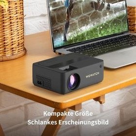 تصویر ویدئو پروژکتور وی واچ مدل V10 PRO Wewatch V10 PRO Video Projector TFT LCD 1080p 150LM WiFi