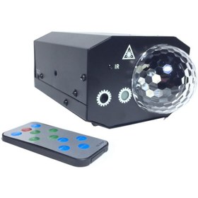 تصویر رقص نور افکتی سفید 16and1 Laser Magic Ball 16and1 Laser Magic Ball