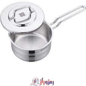 تصویر شیر جوش کرکماز Astra2 16x9 سانتی متر درب دار A2047 ا Korkmaz Astra2 Sauce Pot 16x9 cm A2047 