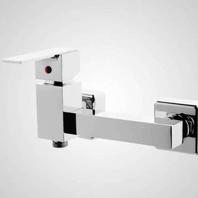 تصویر شیر توالت البرز روز مدل فلت Alborzrooz Flat toilet tap