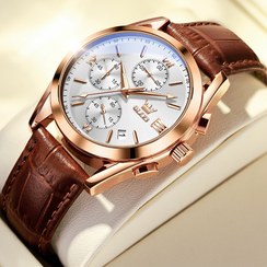 تصویر ساعت بندچرم مردانه Men's watch