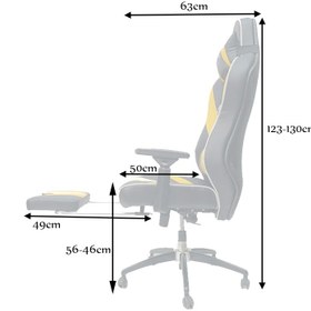 تصویر صندلی گیمینگ دیابلو چریکی 