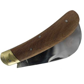 تصویر چاقوی باغبانی پیوندی رستمی دسته چوبی ۱۶ سانتی Gardening knife