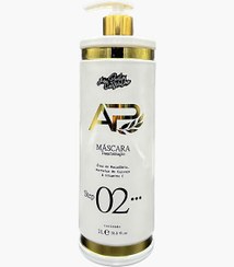 تصویر کراتین مو ای‌پی (AP) سفید – مخصوص موهای دکلره و آسیب‌دیده AP