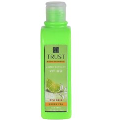 تصویر شامپو بدن حاوی چای سبز و لیمو body shampoo trust