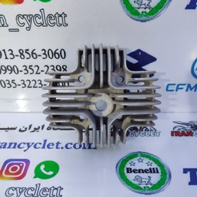 تصویر سر سیلندر کامل موتور سیکلت یاماها 80 شرکتی 