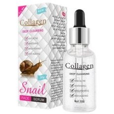 تصویر سرم کلاژن ساز و رفع چروک حلزون Collagen Serum and Snail Collagen 