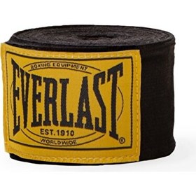 تصویر بانداژ بوکس اورلست Everlast 1910- مشکی 