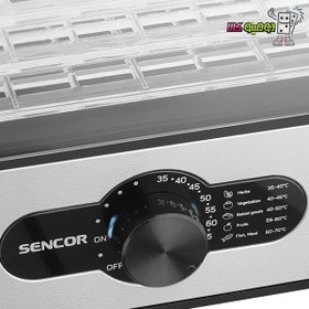 تصویر میوه و سبزی خشک کن سنکور مدل SENCOR SFD 950SS SENCOR FOOD DEHYDRATOR SFD 950SS