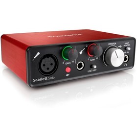 تصویر کارت صدا Focusrite Scarlett Solo G2 