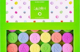 تصویر کوکتل مانیکور قرصی پک 30تایی ژبن پلاس Jabon Plus Pill Mini Bomb Pack Of 30 210g