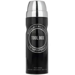 تصویر دئودورانت مردانه Tool Box حجم 200میل امپر ا Emper Tool Box Deodorant For Men 200ml Emper Tool Box Deodorant For Men 200ml