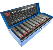 تصویر جعبه بکس باس مدل BS10 مجموعه ۱۰ عددی پایه بلند فشار قوی 