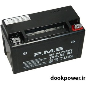 تصویر باطری 7 آمپر هندا پی ام اس Motorcycle battery 7 ampr PMS