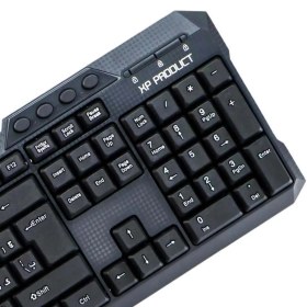 تصویر کیبورد با سیم xp مدل 8900 keyboard kb xp 8900