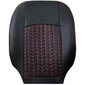 تصویر روکش صندلی چرم مناسب پژو 206 ، 207 و رانا کد A83 