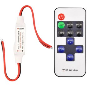 تصویر دیمر 12 آمپر RF سیم دار 