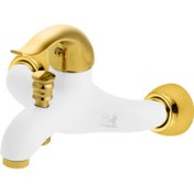 تصویر شیر حمام اسناپل مدل پرنس - طلامات Snapple Prince bath tap