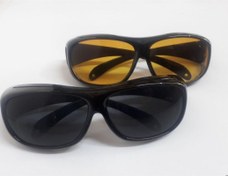 تصویر عینک اچ دی ویژن دو قلو مدل KAT-003 پک دو عددی 