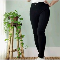 تصویر شلوار جذب زنانه وارداتی ،رنگ سرمه ای کد 1463 