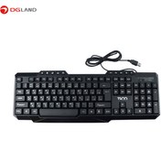 تصویر کیبورد تسکو با سیم مدل TK 8019 TSCO TK 8019 Wired Keyboard