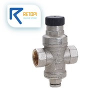 تصویر شیر فشارشکن دنده ای برنجی کیز ایران 