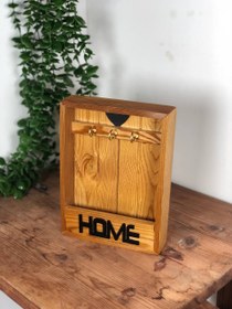 تصویر جا کلیدی چوبی دیواری 