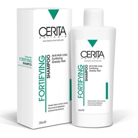 تصویر شامپو تقویت کننده موهای چرب سریتا CERITA ANTI HAIR LOSS OILY SHAMPOO