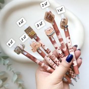 تصویر خودکار پاکنی فانتزی فشاری استیکر دار تدی 