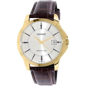 تصویر ساعت عقربه ای کاسیو مردانه مدل MTP-V004GL-7AUDF Casio MTP-V004GL-7AUDF Analog Watch