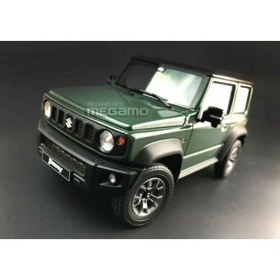 تصویر 1/18 LCD Suzuki All New Jimny Sierra 2019 Dark Green Diecast Full Open 