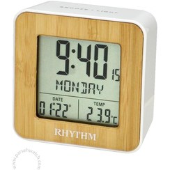 تصویر ساعت رومیزی ریتم (RHYTHM) مدل LCT085NR03 Rhythm Table Clock - LCT085NR03