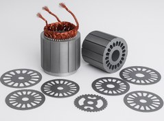 تصویر هسته الکترو موتور ورق سیلیس 