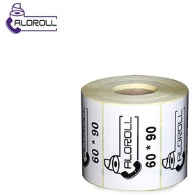 تصویر لیبل کاغذی تک ردیفه 60×90 ا Paper Label 60x90 One Row Paper Label 60x90 One Row