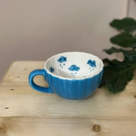 تصویر ماگ سرامیکی صدفی ابرک 