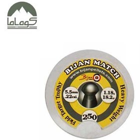 تصویر ساچمه 18 گرین بیژن Bijan 18gr pellets