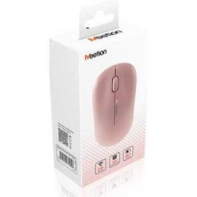 تصویر موس بی سیم میشن R545 ا Meetion R545 Pink Wireless Mouse Meetion R545 Pink Wireless Mouse