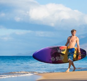 تصویر پدل برد طلوع برند E-SUP 