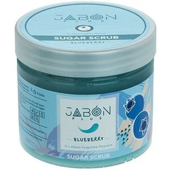 تصویر اسکراب شکری بلوبری ژبن پلاس حجم ۴۵۰ میلی لیتر 