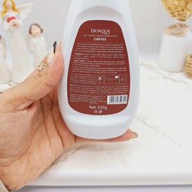 تصویر نمک بدن قهوه کافئین دار وزن ۴۳۰ گرم 