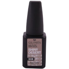 تصویر رابر بیس دیسکو شاینی دیزرت ژل پارتی 15 میل D08 