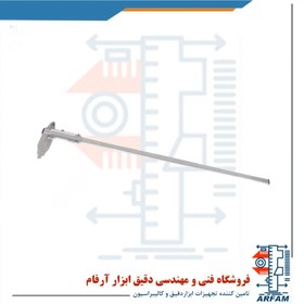 تصویر کولیس ورنیه آسیمتو 80 سانتی متر فک بلند مدل 0-32-302 Asimeto Vernier Caliper 302-32-0