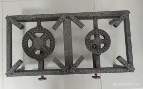 تصویر اجاق گاز دو شعله آهنی 40*40 Iron gas stove