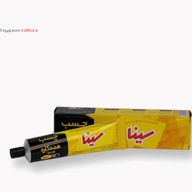 تصویر چسب مایع همه کاره سینا 50 میل کد SA100 SINA ALLPLAST ADHESIVE SA100 چسب همه کاره سینا مناسب مصارف عمومی، استفاده دانش آموزان و استفاده در محیط اداری است.