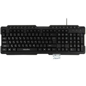 تصویر کیبورد و ماوس سیمدار microfire مدل cmw-100 